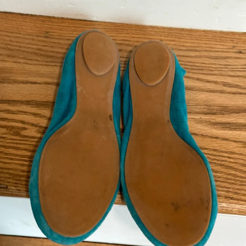 Jeffrey Campbell Ibiza Teal Women's Flats